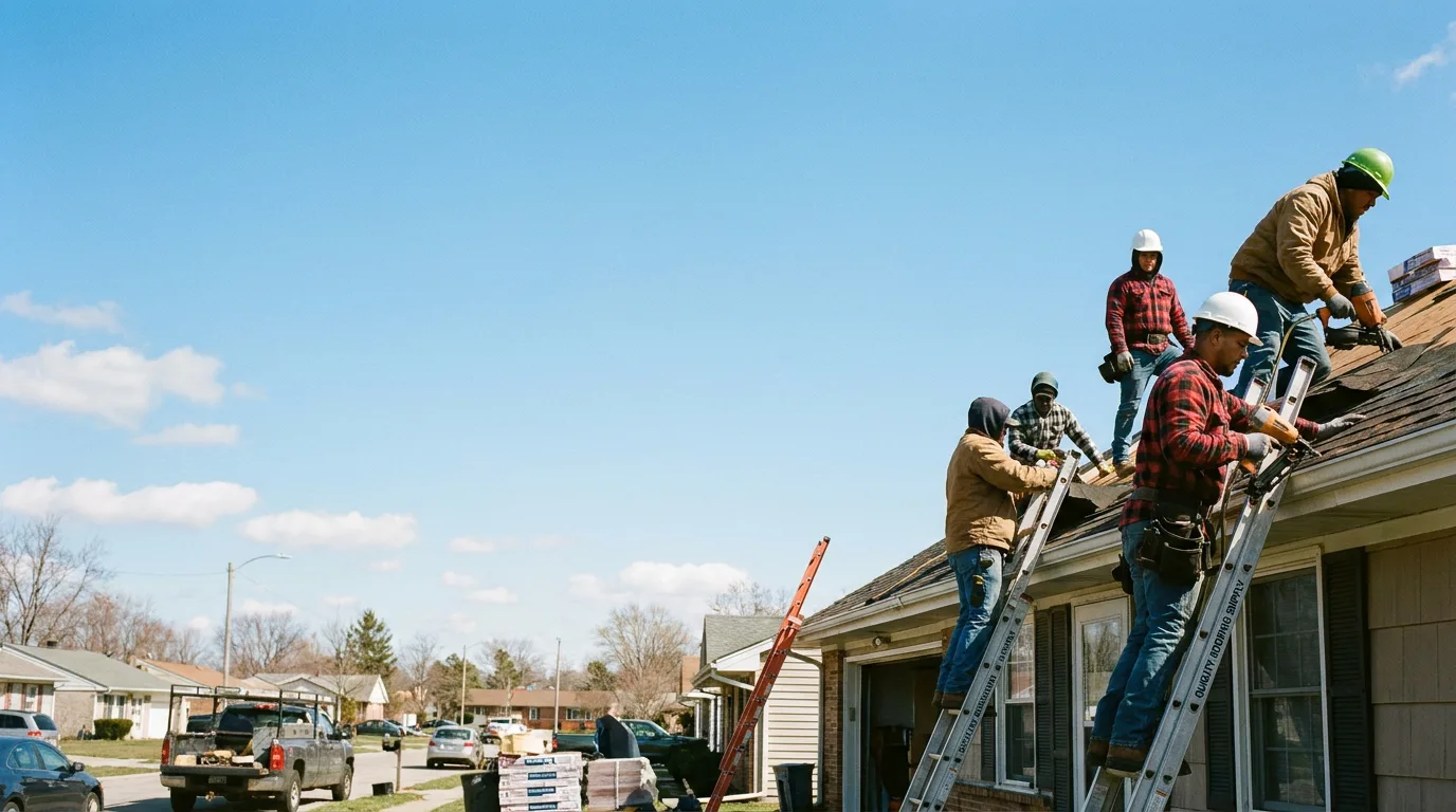 Roofing in Merrill, MI near me